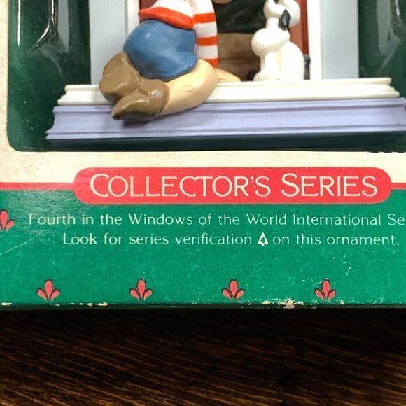 Hallmark windows of the world French 1988 ornament￼ - Picture 2 of 6